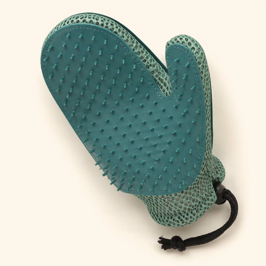 Gant anti-poils SoftSweep — visuel studio PawStars