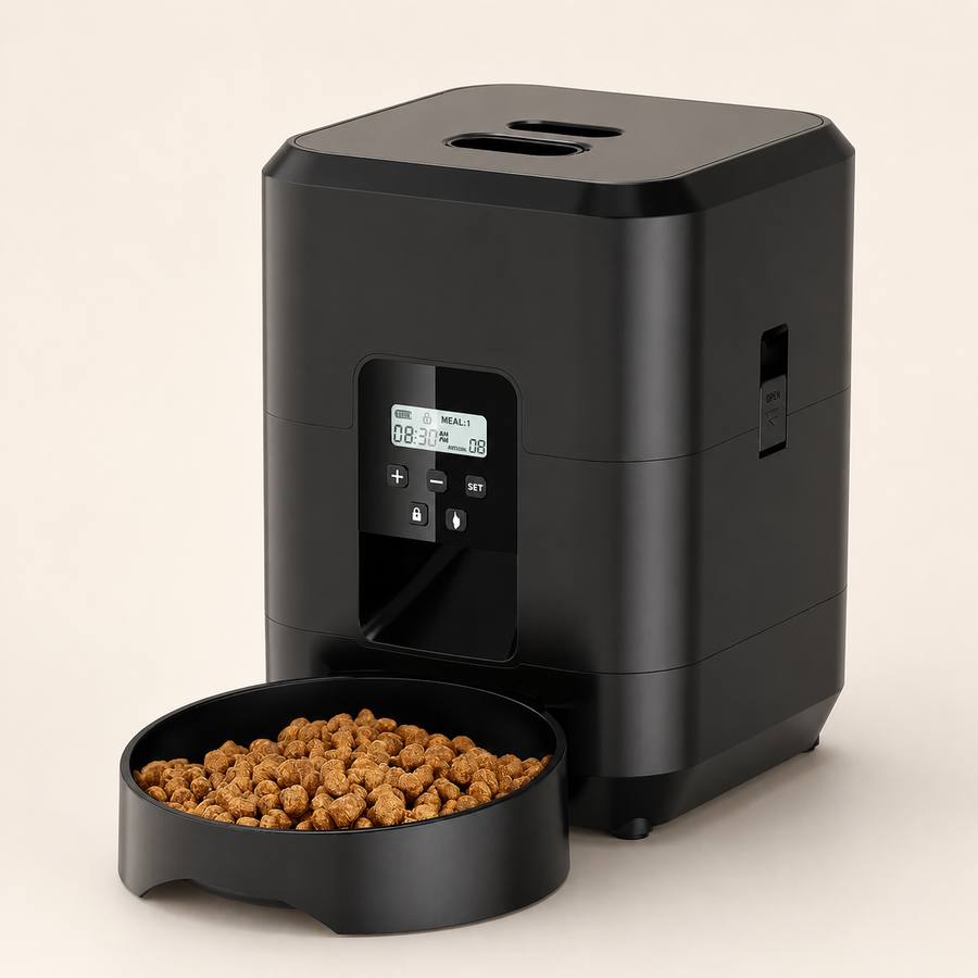 Distributeur automatique 2 L TimeMeal — visuel studio PawStars
