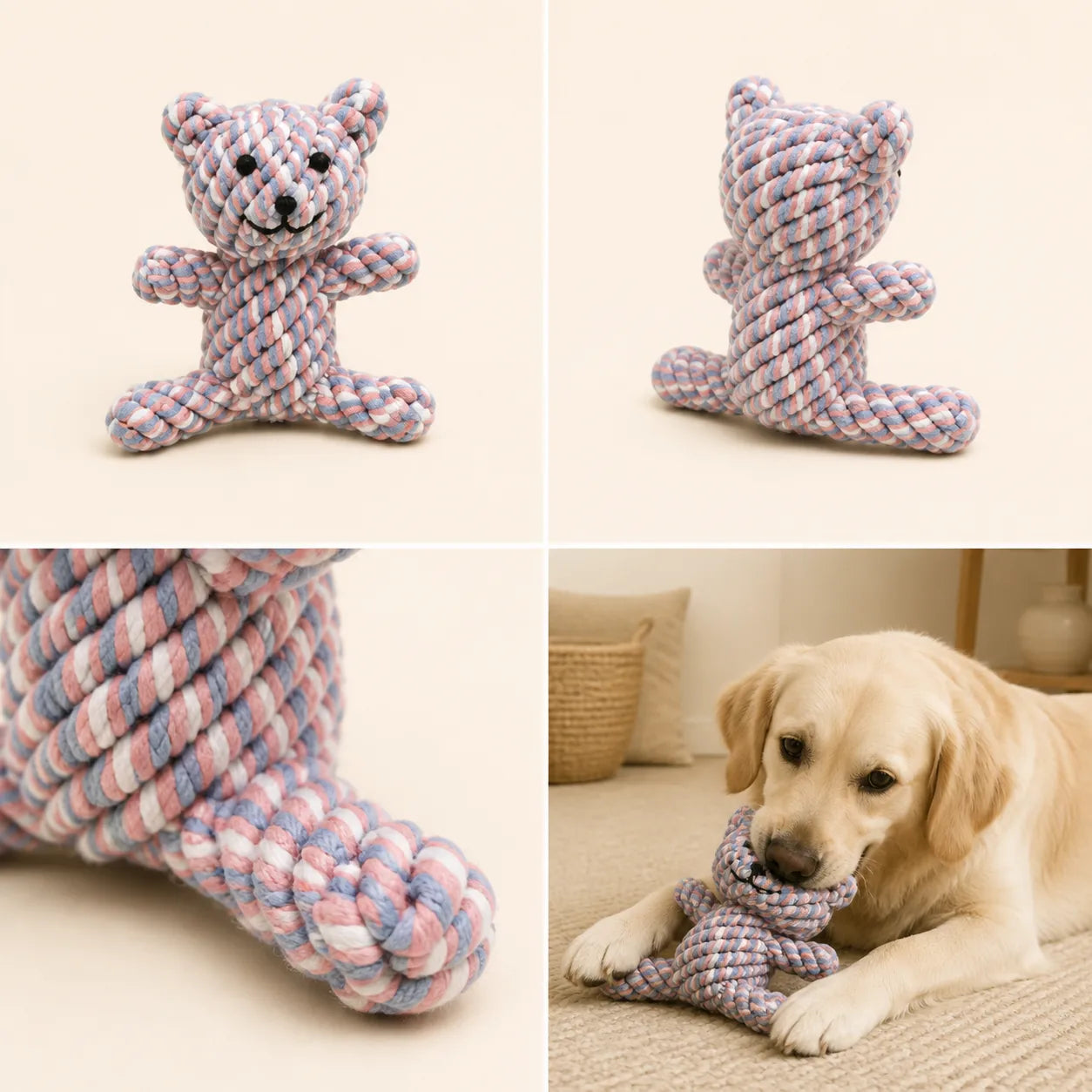 Jouet en corde Petit Compagnon — Bear, vue 1