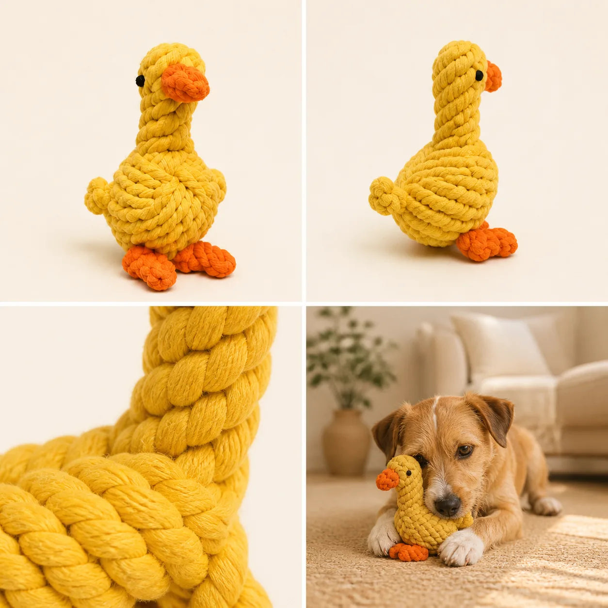 Jouet en corde Petit Compagnon — Duck, vue 1