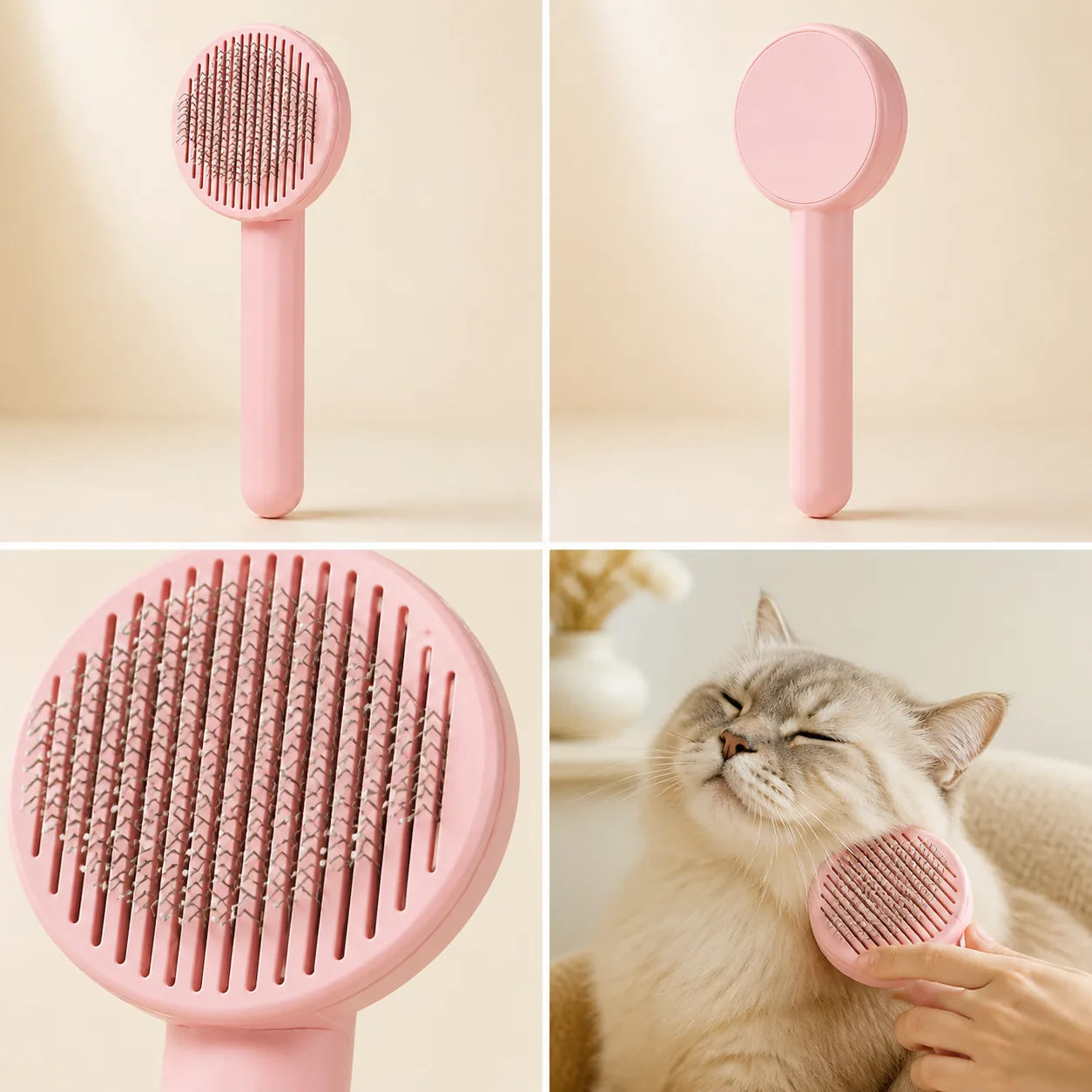 Brosse démêlante Souplesse — Pink, vue 1