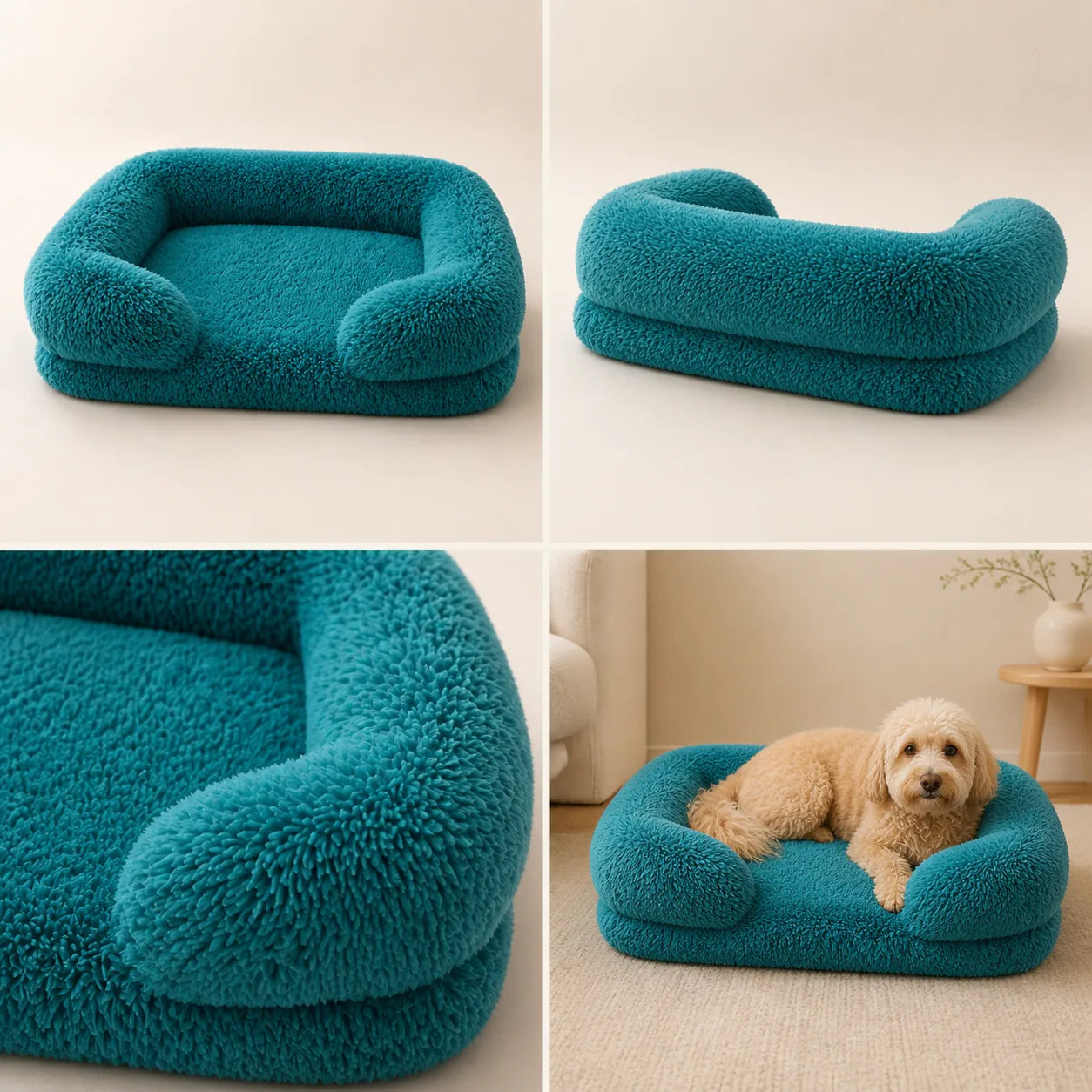 Coussin douillet Nuage — Blue, vue 1