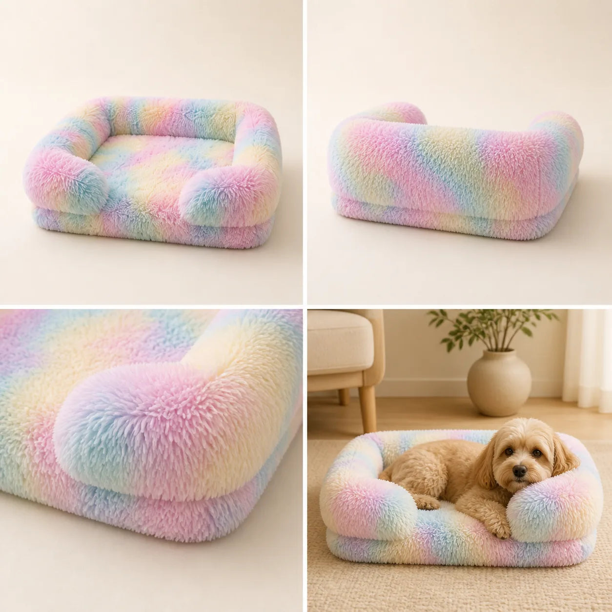 Coussin douillet Nuage — Colorful, vue 1