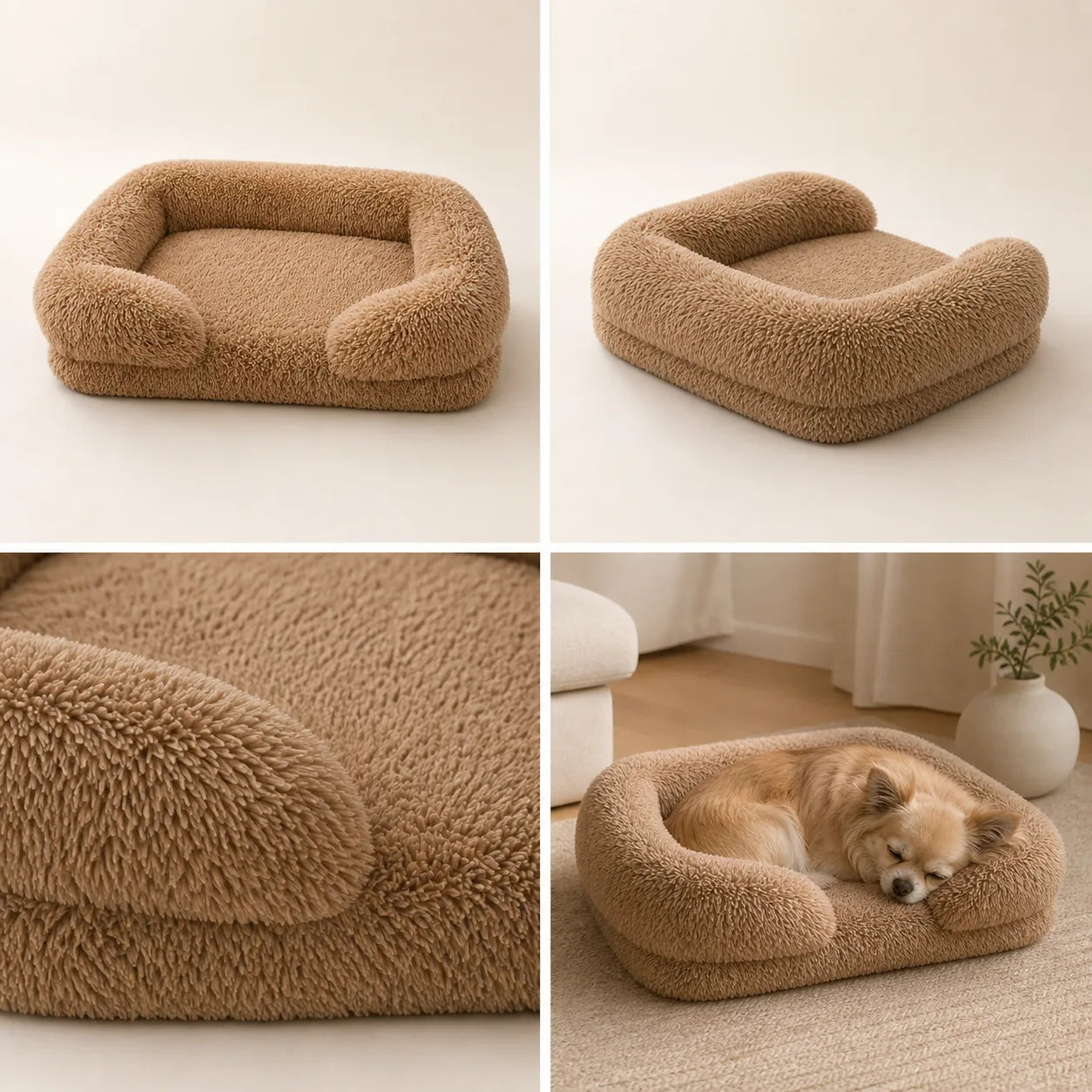Coussin douillet Nuage — Light Brown, vue 1