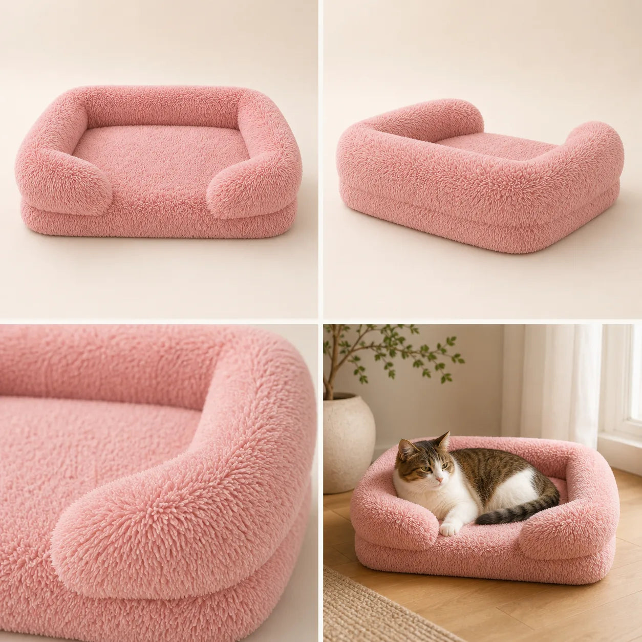 Coussin douillet Nuage — Pink, vue 1