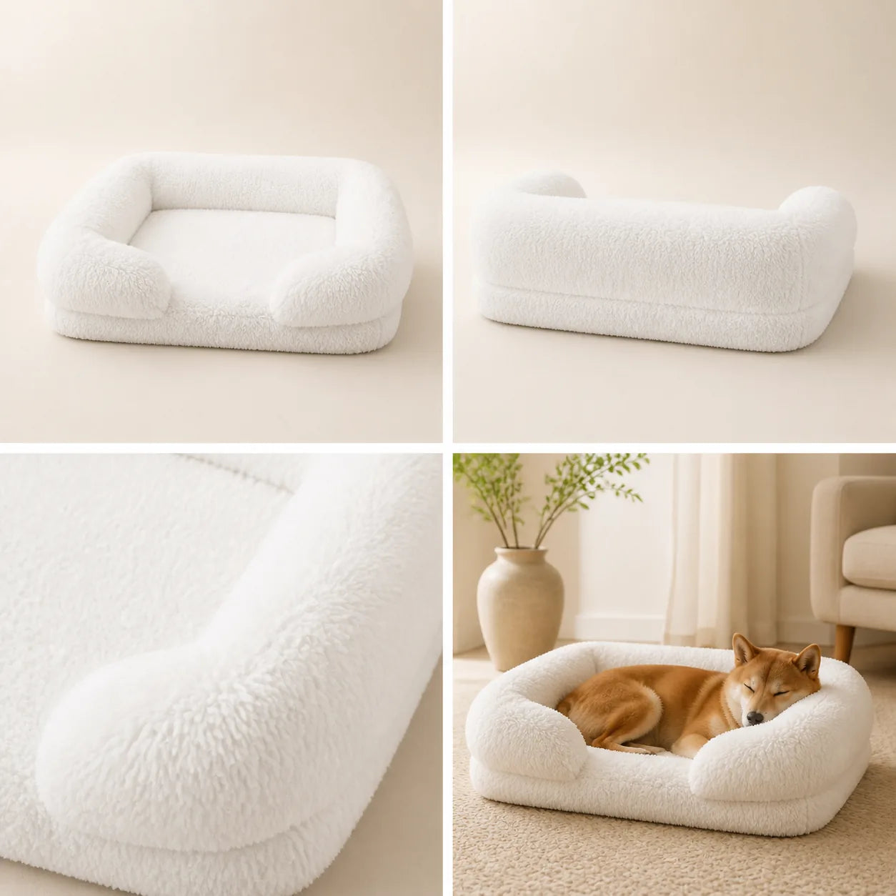 Coussin douillet Nuage — White, vue 1
