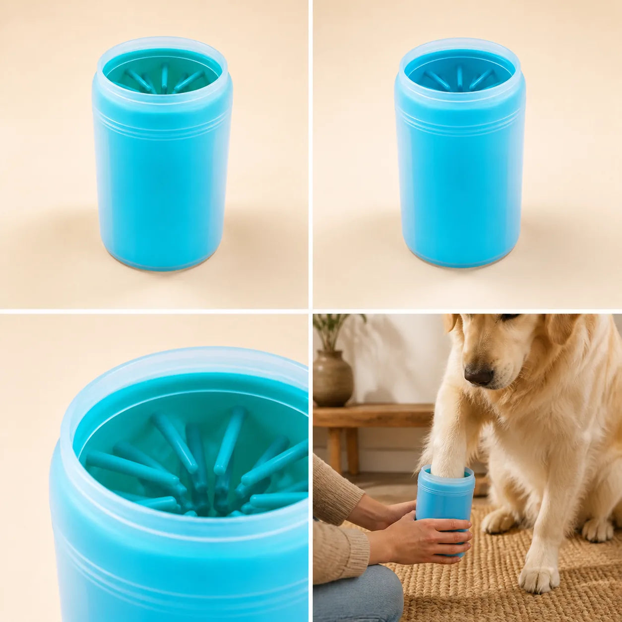 Nettoyeur de pattes Nomade — Blue, vue 1