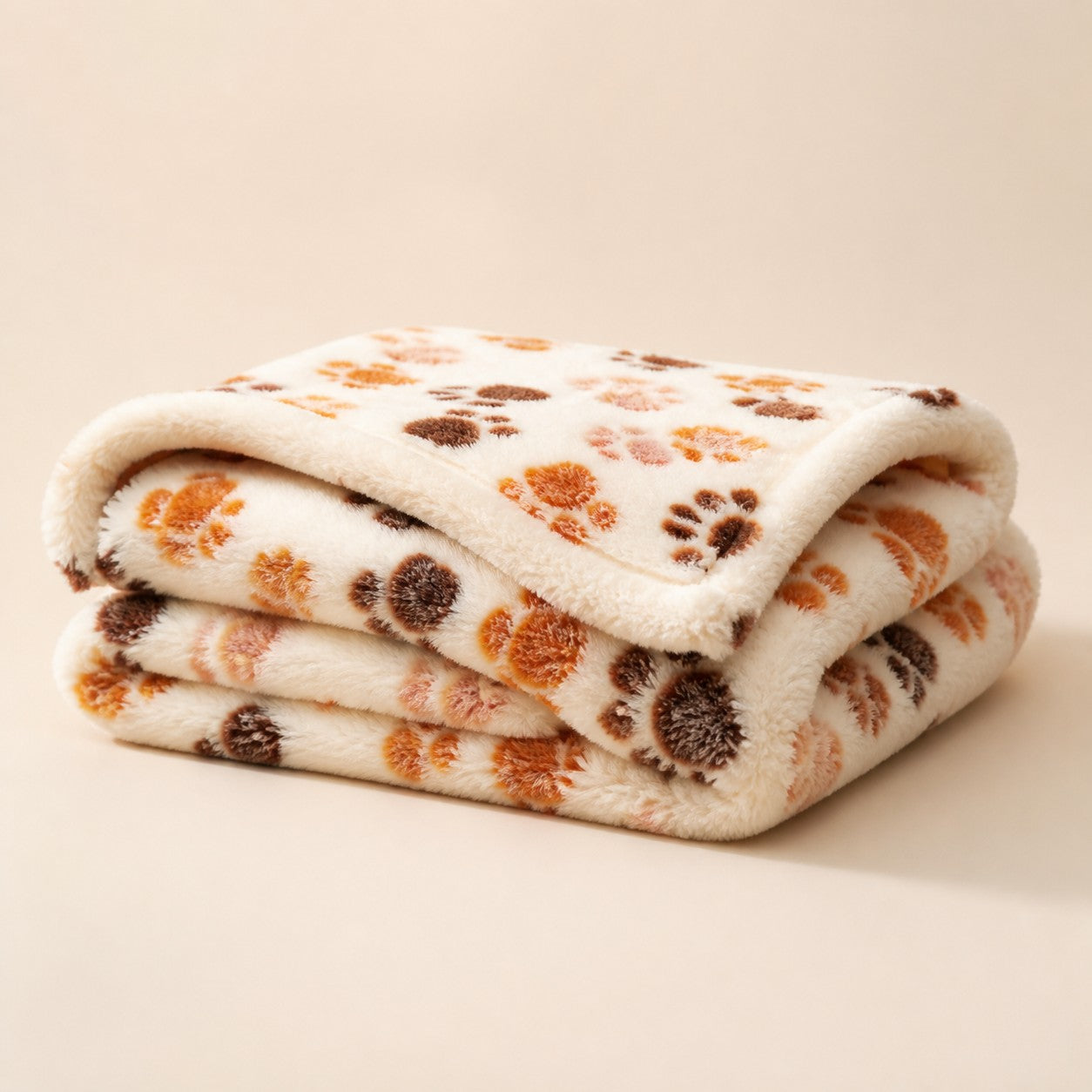 Plaid polaire Pattes Douces — photographie studio PawStars