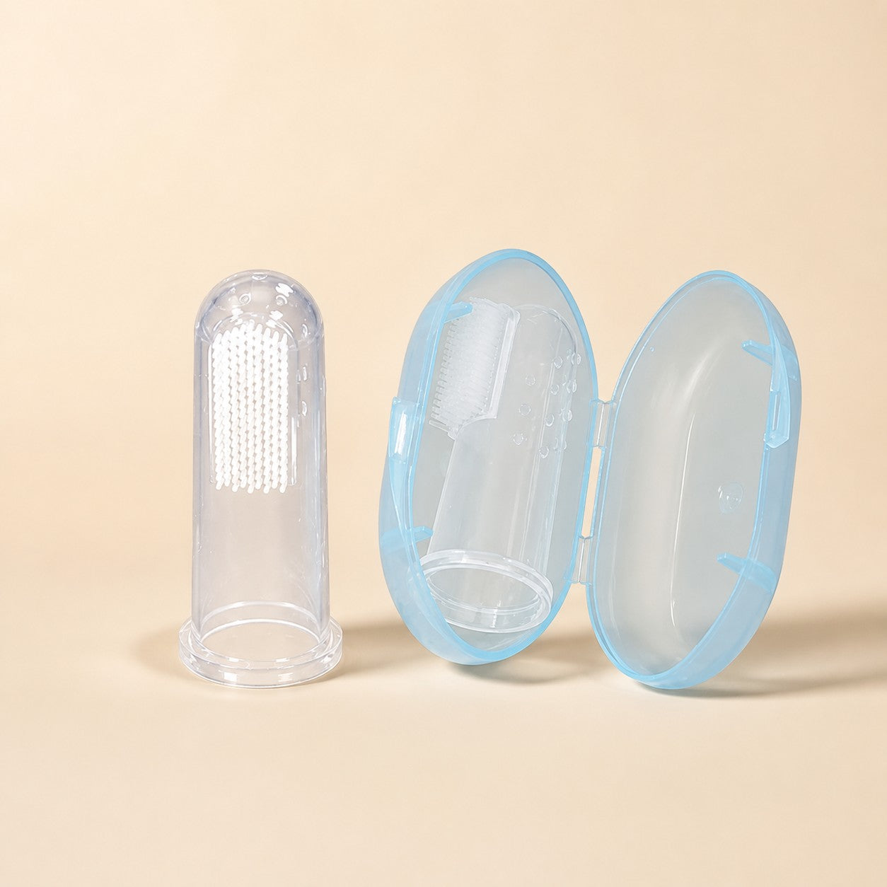 Brosse à dents doigt Douceur — photographie studio PawStars