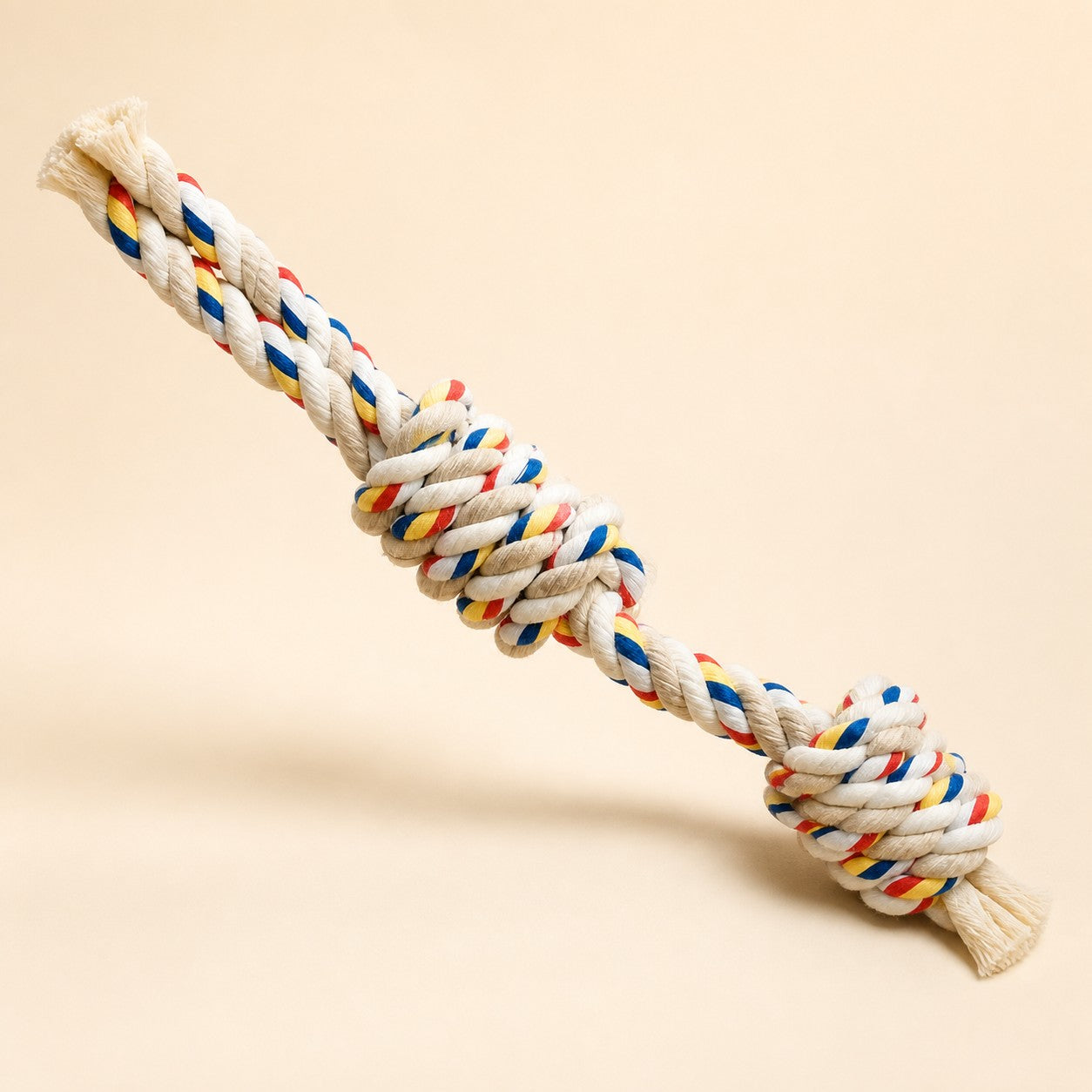 Corde à nœuds Titan 45 cm — photographie studio PawStars